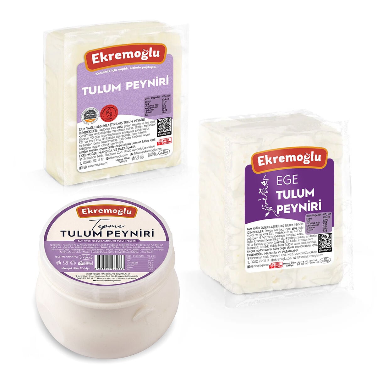 Çeşit Çeşit Tulum Peyniri 1.500 GR