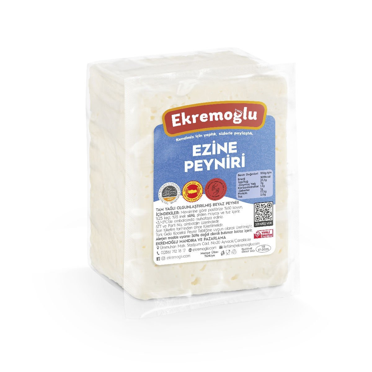 Ezine Peyniri 650 GR