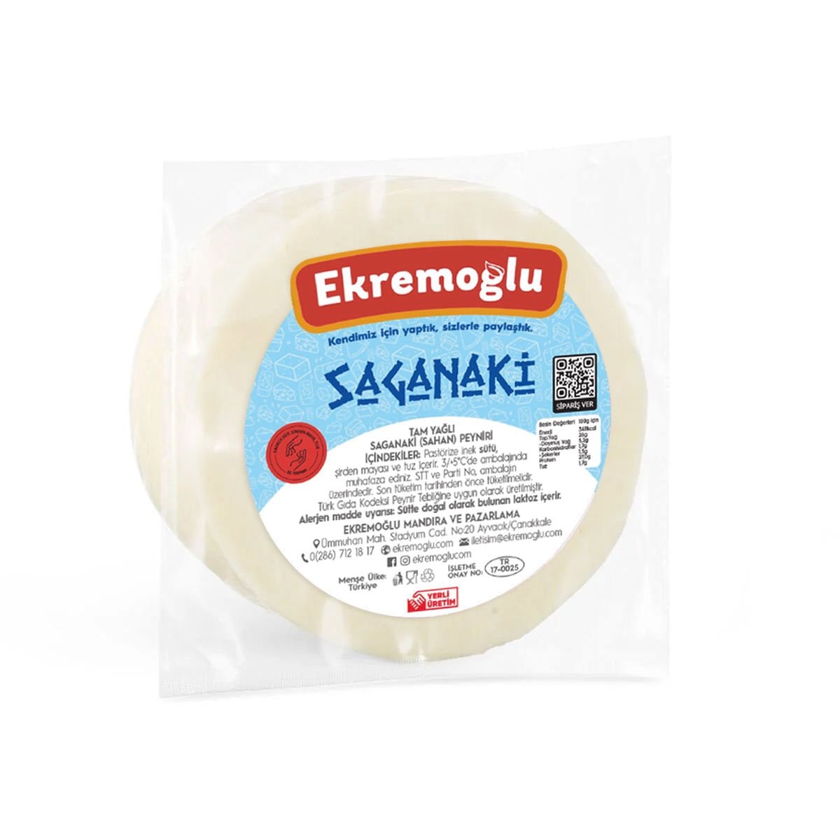Saganaki Peyniri