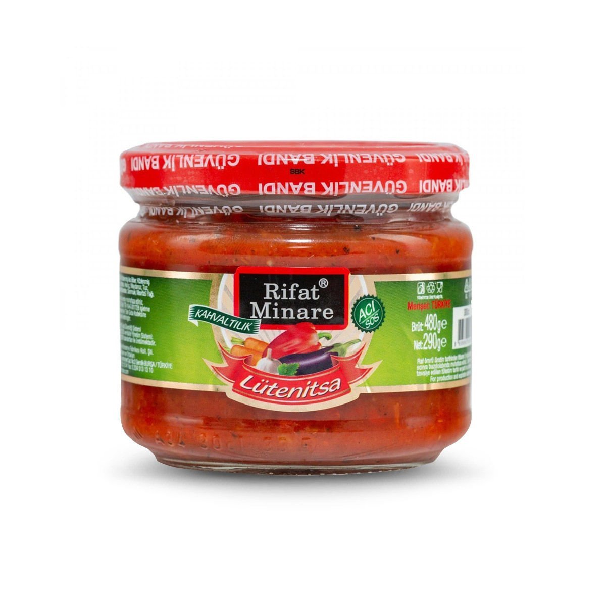 Lütenitsa Kahvaltılık Acı Sos 290 GR