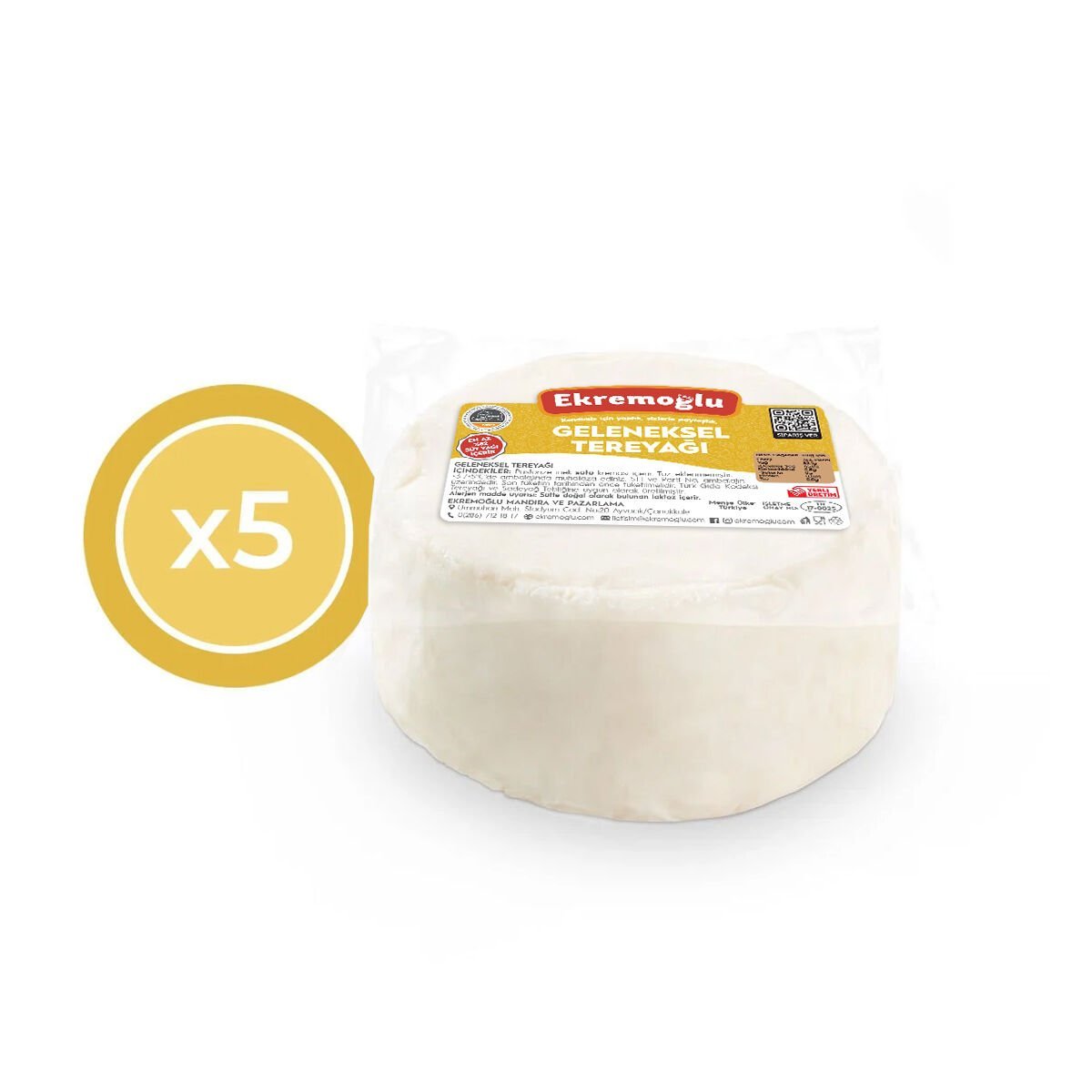 Çok Çok Tereyağı 5'li 2.500 GR