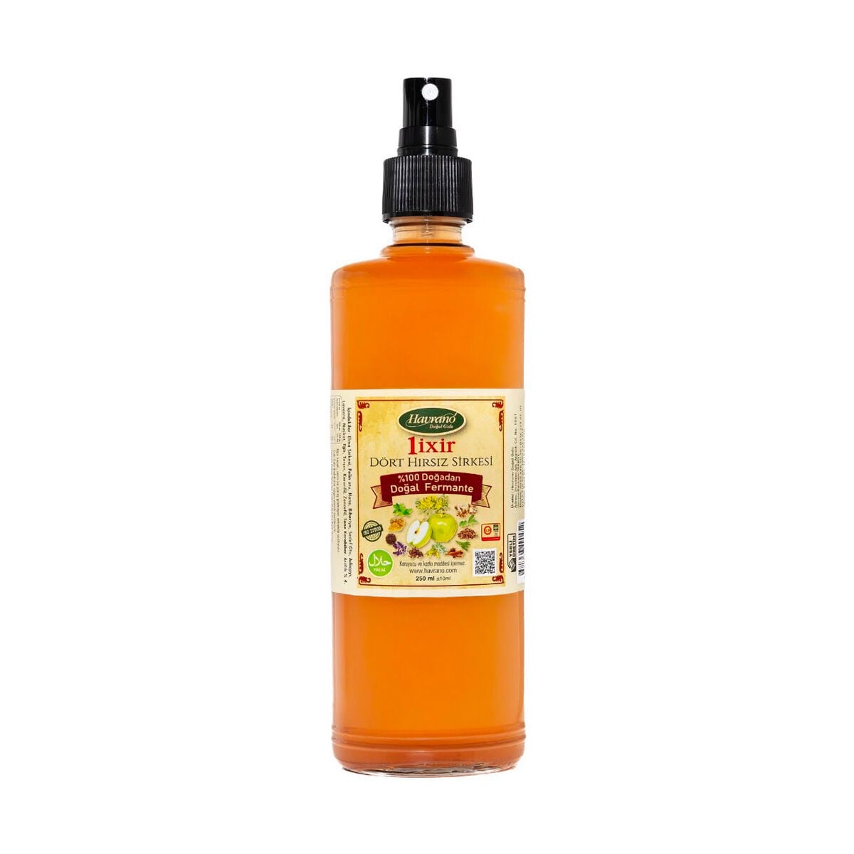1ixir Dört Hırsız Sirkesi (Sprey Kapaklı) 250 ML